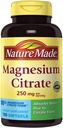 Citrate de magnésium naturel 250 mg Complément alimentaire (Netcount 180 Soft Gels), 180Count