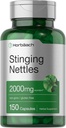 Horbäach Nettle Capsules Sting 2000mg=150 Comte=150 Supplément d'extrait de feuille d'herbe