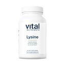 Lysine de Lysine Vital Nutrients Le supplément de Lysine soutient les tissus lipiques et oraux sains.