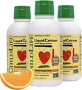 ChildLife Essentials Supplément de calcium liquide pour les enfants - Baby Calcium avec magnésium, zinc et vitamine D3 - Arôme orange, 16 fl oz (3 pack)