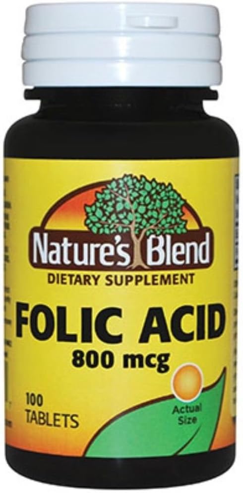 Acide folique 800 mcg 800 mcg 100 Tabs