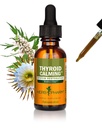 Herb Pharm Thyroïde Calmant Formule à base de plantes liquides pour le support du système endocrinien - 1 Once