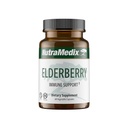 NutraMedix Elderberry Antioxidants Supplément Capsules - Extrait d'Elderberry pour promouvoir une réponse inflammatoire saine, un soutien immunitaire quotidien et la santé de Bowel (60 capsules)