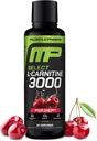 Pharm musculaire L-Carnitine 3000, le supplément de carnitine L liquide ultime pour la haute performance, soutient le métabolisme, l'hydratation et l'énergie, le sucre zéro, les calories faibles, le goût de cerise acides, 32 portions