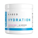 Poudre d'électrolytes kaged Hydra-Charge de Hibiscus Mélange de boissons de sport pré, post, intra-entraînement