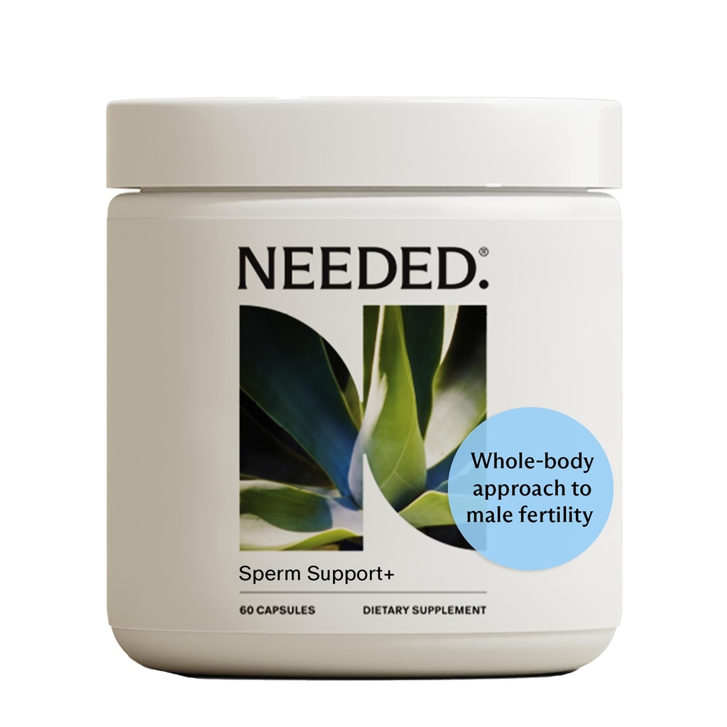 J'avais besoin. Soutien du sperme - Suppléments de fertilité pour les hommes - Ingrédients botaniques étudiés cliniquement pour une approche corporelle globale de la fertilité masculine - Vitamines prénatales - 60 capsules, 30 jours d'approvisionnement