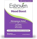 Estroven Mood Boost pour le soulagement de la ménopause, aide à réduire les éclairs chauds et les sueurs nocturnes, aide à gérer les swings d'humeur, 30 comte
