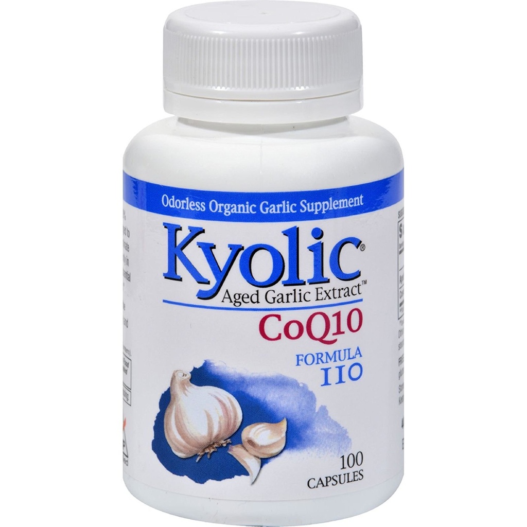 Formule kyolique 109 Extrait d'ail vieilli avec CoQ10 Capsule - 100 par boîte - 3 boîtes par boîte.