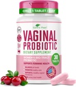Probiotiques vaginaux perlés de la Terre pour les femmes - 15 x Plus efficace avec BIO-Tract®, 3 milliards d'UFC, mélange probiotique et prébiotique, favorise l'odeur vaginale saine et l'équilibre du pH pour les femmes - seulement 1 comprimé/jour