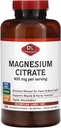 Olympians Labs Citrate de magnésium 400mg - 300 Capsules - Facile Absorbable, Soutien Bones Santé, Coeur Santé et Absorption de calcium