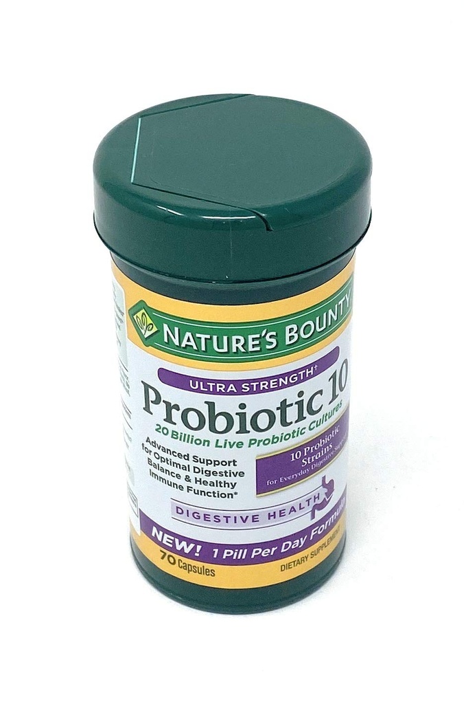 Bounty Ultra Strength Probiotique 10, 70 Capsules