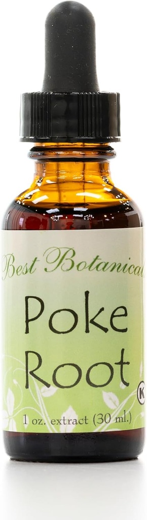 Meilleurs Botaniques Extrait de racine de poke 1 oz.