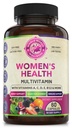 Supplément multiminéral multivitamine quotidien pour l'énergie, l'humeur, le focus, les cheveux, la peau et les ongles. Fabriqué pour les femmes avec plus de 30 nutriments, mélange de fruits et d'énergie. Femmes Vitamines 60 Capsules. Fabriqué aux États-Unis.