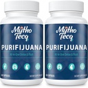 Détox et nettoyage de 90 000 MG, nettoyage du corps pour les hommes et les femmes, désintoxication rapide, nettoyage et réparation du rein, formule naturelle à base de plantes premium pour le foie, la digestion et l'humeur, 120 capsules