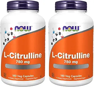 Now Foods L-Citrulline 750 mg - 180 Capsules