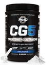 PMD Sports CG5 Premium Creatine & L Glutamine Powder, Power Recovery, Build Lean Muscle, Increase Workout Performance, Maximum Strength Pre Workout & Post Workout, Unflavored, 60 Servings