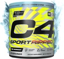 Cellucor C4 Ripped Sport Pre Workout Powder - NSF Certified for Sport - 200mg Caféine + Cayenne Extrait + Carnitine Tartrate + Beta-Alanine - Artic Snow Cone, 20 portions