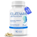 FolateMaxx L-Methylfolate 15mg 90 Capsules