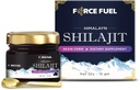 Shilajit Pure Himalayan Organic Shilajit Resin - Gold Grade 100% Supplément pour les hommes et les femmes - Résine naturelle Shilajit avec 85+ Trace Minerals & Fulvic Acid pour Focus, Energy & Immunity-30 Jours d'approvisionnement