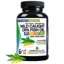 Huile de poisson Omega-3 DPA capturée sauvage - 2900 mg avec plus de DPA, EPA et DHA - 90 SoftGels – Triple Strength Free