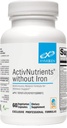 XYMOGEN ActivNutrients sans fer - Multivitamine Multiminéral pour le mieux-être, l'immuno, l'énergie et l'humeur - Minéraux chélatés + Vitamines actives B avec folate (60 capsules)