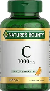 Bounty Vitamine C 1000 mg Immune Santé Caplets 100 ea (Paquet de 6)