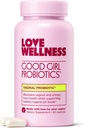 Love Wellness Good Girl Probiotics | Women’s Vaginal Health & pH Balance Supplement | Probiotic for Urinary Tract, Yeast, Odor & Immune Support | Gluten-Free | 30-Day Supply