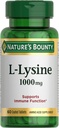 Bounty L-Lysine de la nature, 1000mg, 60 comprimés