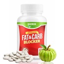 Maximum Slim Fat & Carb Blocker Extrait pur de haricot pour perte de poids et suppresseur d'appétit,