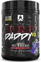 Pompe RYSE Daddy V2 Poudre de pré-entraînement - Noel Deyzel Signature - Blue Raspberry - Supplément non-stim avec Citrulline, Créatine et Beta Alanine pour les pompes, l'endurance et la force - 40 portions