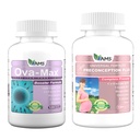 America Medic & Science Vitamines prénatales OVA-Max pour les femmes (120 capsules) et préconception Plus (180 capsules)