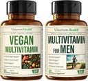 Vegan Multivitamins for Vegans and Vegetarians & Complete Multivitamin for Men
