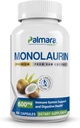 Palmara Health Premium Monolaurin 1 200 mg par 2 portions de capusle, 1 boîte (100 capsules)