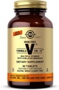 Solgar formule sans fer VM-75, 90 comprimés - Multivitamine avec des minéraux chélatés - Vitamine A, B6, B12, C, D, E - Biotine, Magnésium, Calcium, Zinc - Vegan, Gluten et Sans produits laitiers, Casher - 90 portions