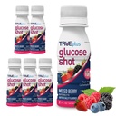 TRUEplus® Glucose Shots 6 bouteilles - Berry mélangé