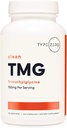 Type TMG propre Zero Capsules de triméthylglycine (120 portions) - Non OGM, sans gluten