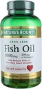 Huile de poisson de la nature 1000 mg Oméga-3, 220 Softgels sans odorat (paquet de 3)