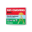 Sun Chlorella Tablets 500mg, Whole-Food B12 & Vitamin D, Non-GMO, 120ct