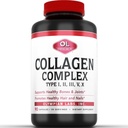 Olympians Labs Multi Collagen Complex Type I, II, III, V, X, Cheveux, Nails, Joint, Gut Health, 90 capsules, 30 jours d'approvisionnement