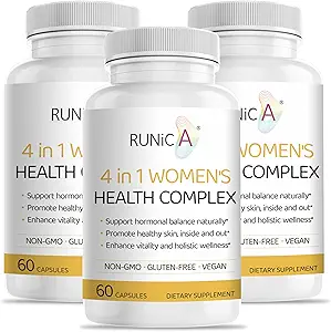 4-en-1 Complexe d'équilibre hormonal pour les femmes