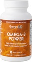 BrainMD Dr Amen Omega-3 Power - 60 Capsules, Pack of 2 - Joint & Immune Support Supplement - Contains DHA & EPA - Gluten Free - 60 Total Servings