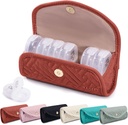 BAGSFY Weekly Pill Organizer 2 fois par jour dans une coque en tissu mignon, Sac de médecine, AM PM Pill Box 7 Day, Portable Medicament Travel Case pour les pilules, vitamines, huiles de poisson, suppléments.