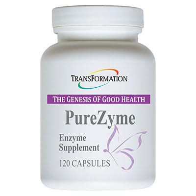 TRANSFORMATION LE GÉNÉSIS DE BONNE SANTÉ - Purezyme supplément enzymatique de mélange de protéase à haute capacité, médecin recommandé - Formule avancée pour les nutriments maximum Digestion et santé Gut, 120 capsules