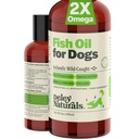 Deley Naturals Huile de poisson de chien Icelandic 2X Omega - Démangeaisons de chien Soulagement de peau avec Omega 3 6 9 pour allergies, manteau & coeur - Omega 3 Huile de poisson pour chiens Irritation de peau - Huile Omega de 4oz pour chiens Fabriqués aux États-Unis