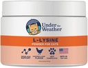 Sous la météo Pet L-lysine Poudre de chat Supplément de Lysine naturelle de Vet pour les chats et les chatons
