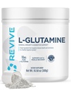 Revive Gut L-Glutamine Powder MD - Mascule Recovery & Immune System Booster for Adults - Promote la santé digestive et réduit la douleur musculaire - Immunity & Digestion Vegan Pure L Glutamine Supplément