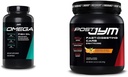 Omega JYM Huile de poisson 2800mg & post JYM glucides rapides pour la croissance musculaire et la récupération