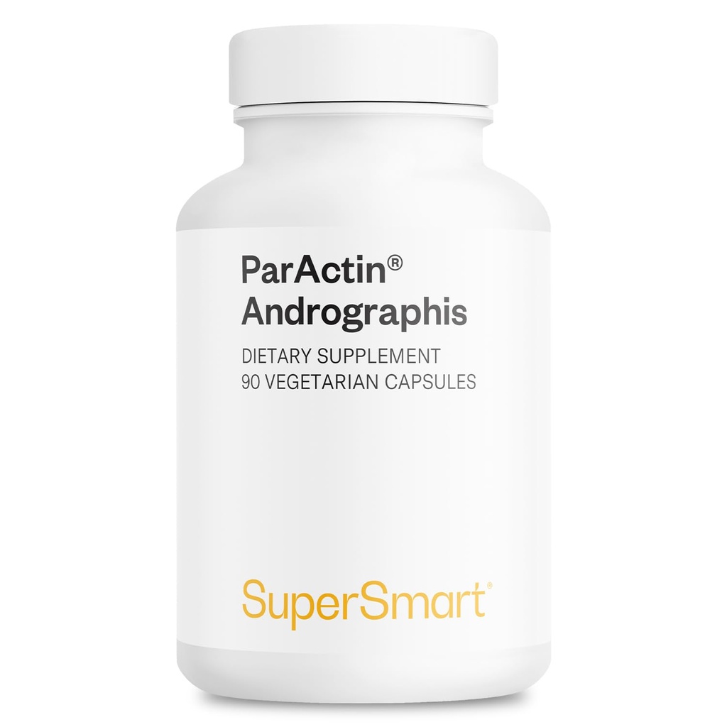 Supersmart - Supplément ParActin 300mg par jour (haute résistance) - Andrographis Paniculata