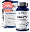1MD Nutrition BiomeMD Probiotiques 62 milliards d'UFC, 15 souches complètes - Pro et prébiotiques