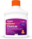 Soins de base ClearLax, poudre laxative pour le soulagement de la constipation douce, assouplit le tabouret, polyéthylène Glycol 3350, saveur orange, 1,68 livre (paquet de 1)